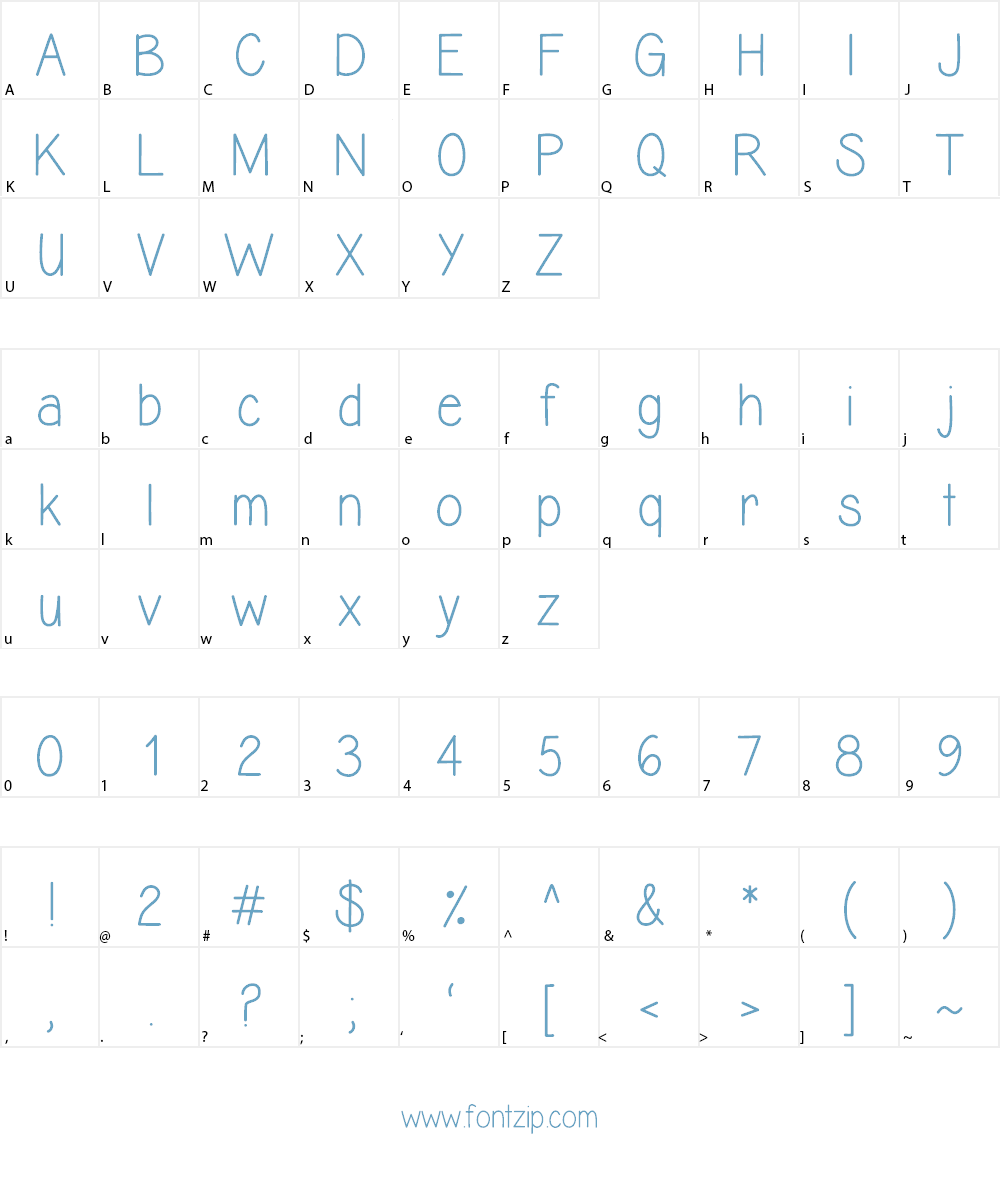 Alexis Marie Font Character